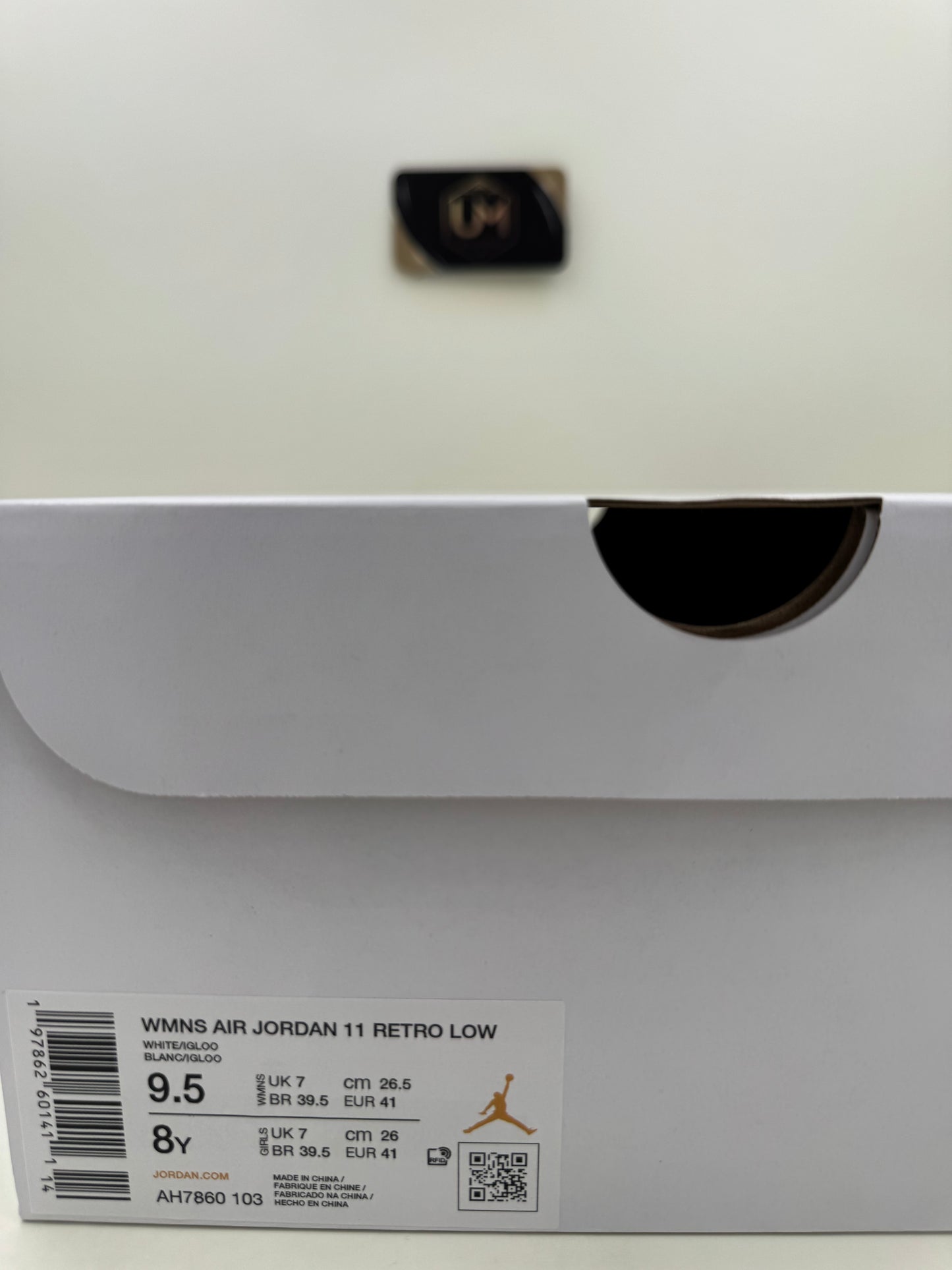 Jordan 11 Low ‘Igloo’ | Size 8Y