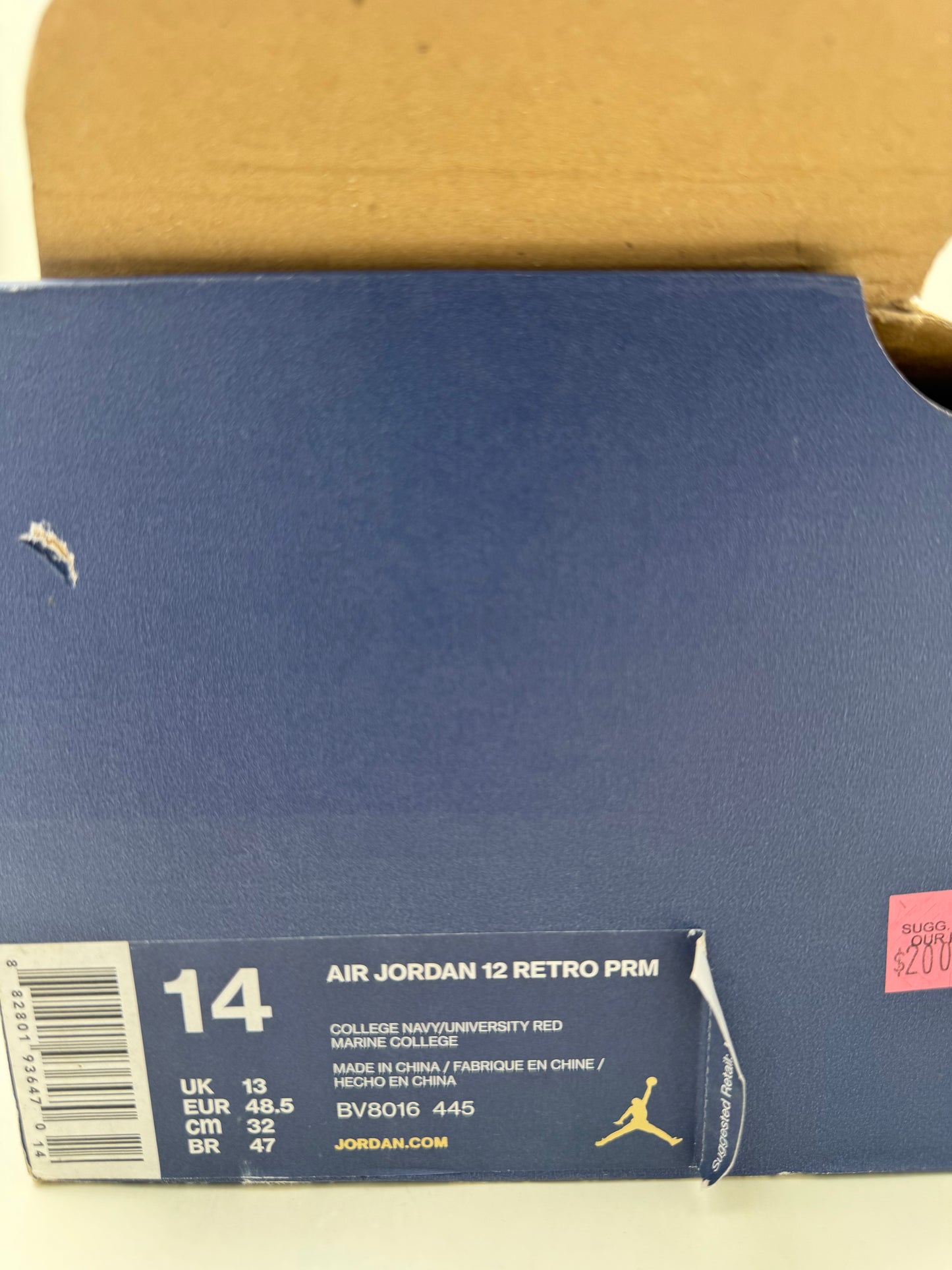 Jordan 12 'International Flight' | Size 14