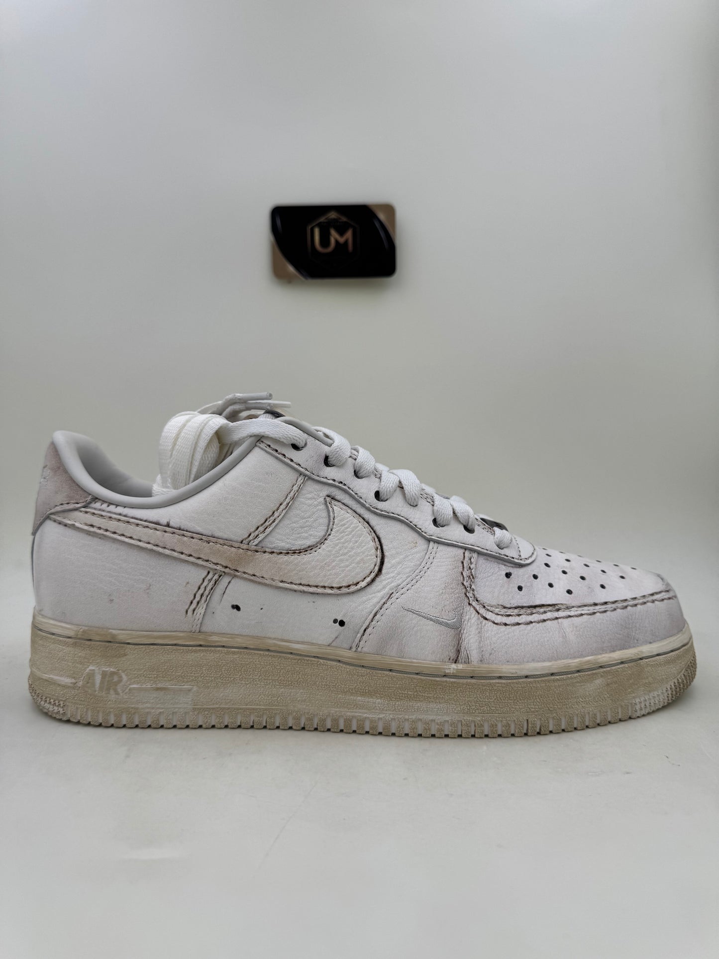 Nike Air Force 1 Low ‘Smoke and Mirrors Pack - Dirty Triple White’ | Size 11