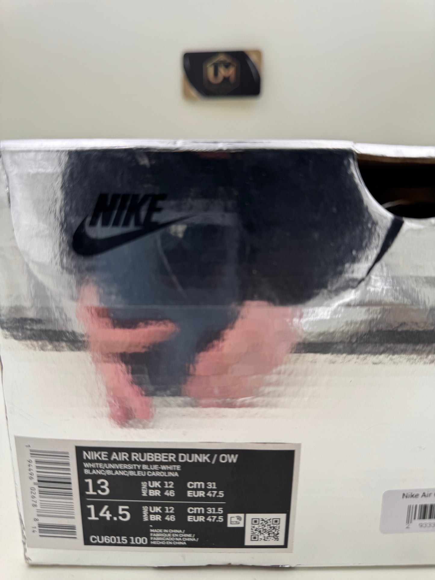Off-White x Nike Rubber Dunk ‘University Blue’ | Size 12