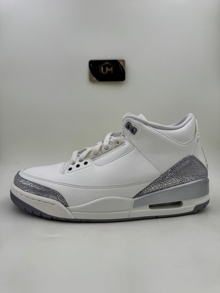 Jordan 3 ‘Sail Metallic Silver’