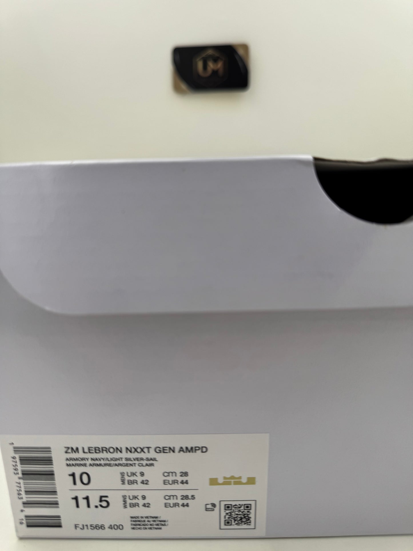 Nike LeBron NXXT Gen AMPD ‘Black Metallic Gold Red’ | Size 10