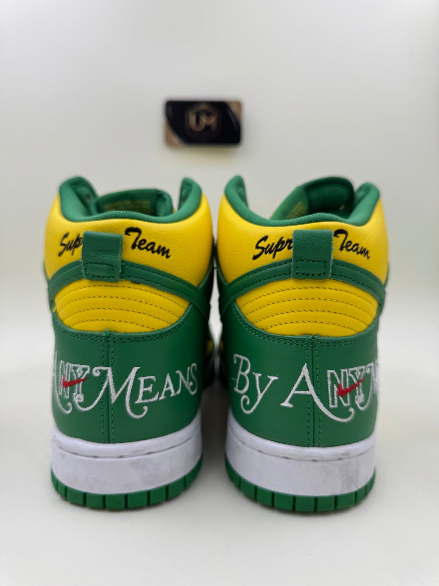 Supreme x Nike Dunk High SB ‘By Any Means - Brazil’ | Size 10