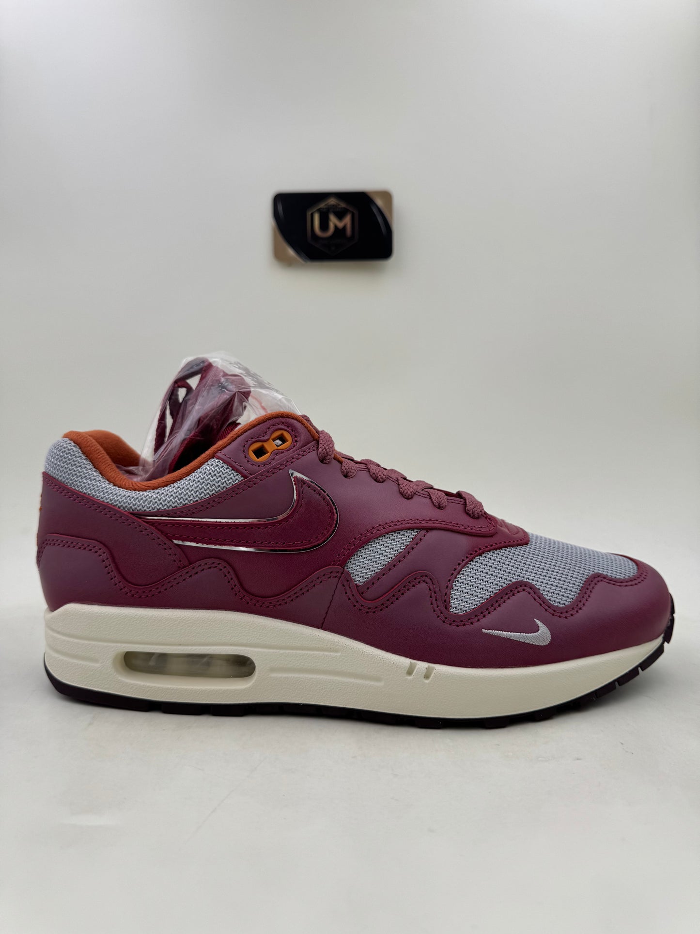 Patta x Nike Air Max 1 ‘Rush Maroon’ | Size 9
