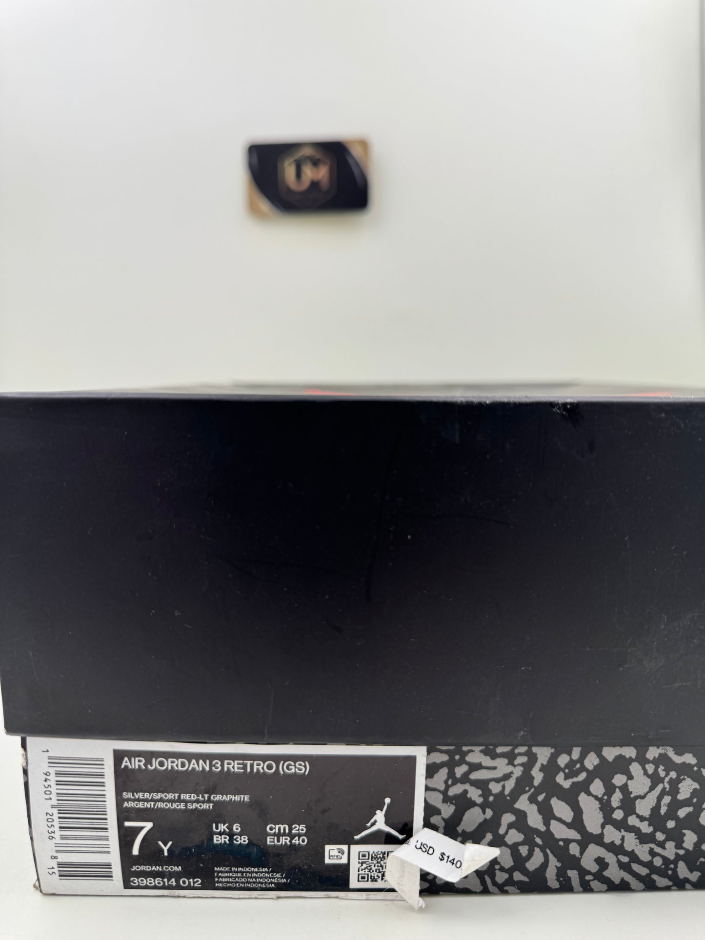 Jordan 3 ‘Cool Grey’ 2021 | Size 7Y