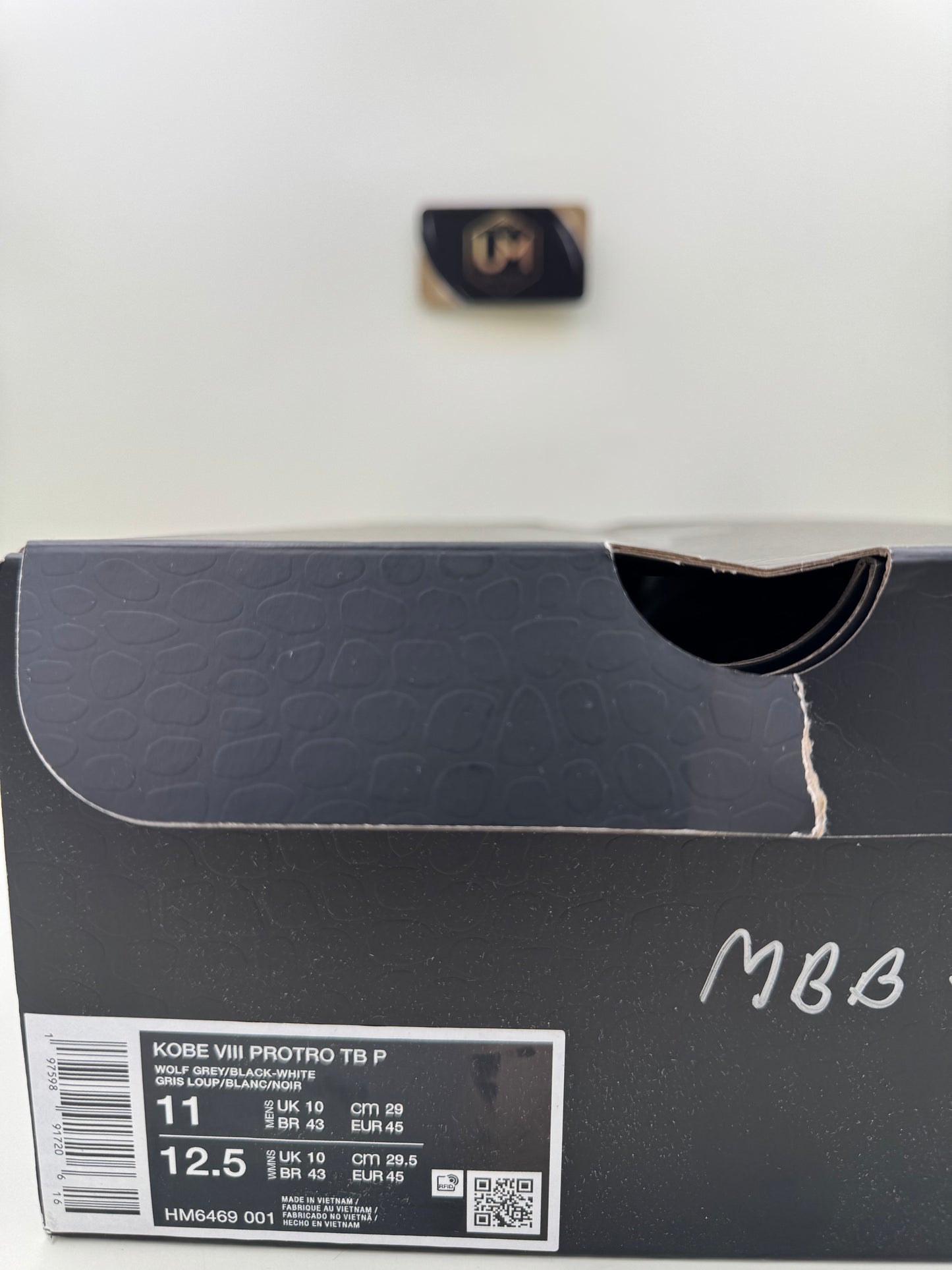 Nike Kobe 8 TB Promo ‘Wolf Grey Black’ | Size 11