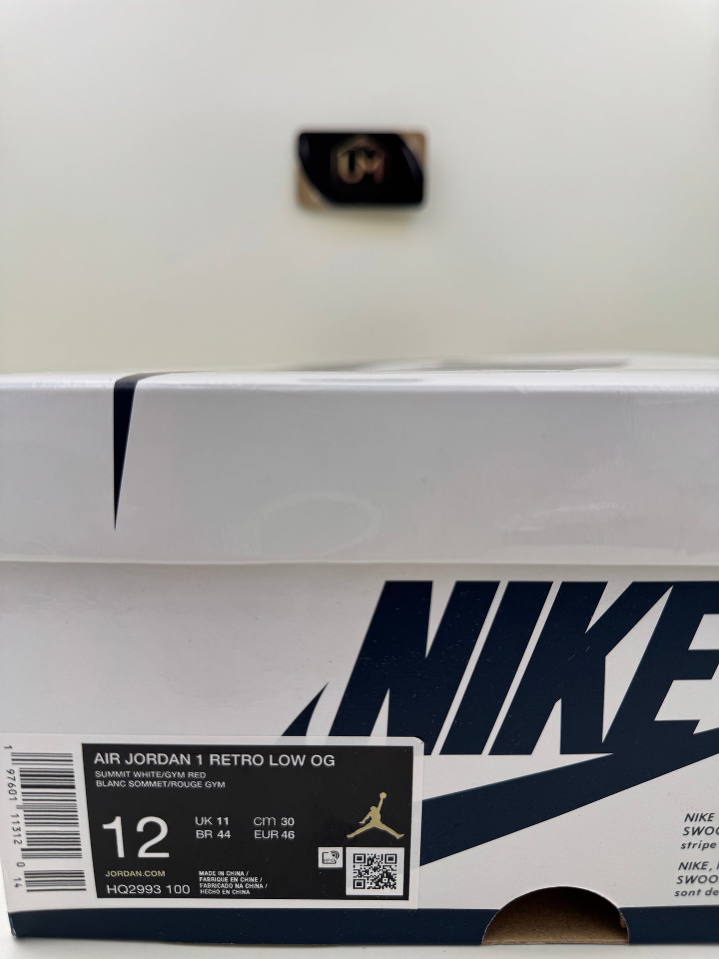 Jordan 1 Low ‘Howard University’ | Size 12