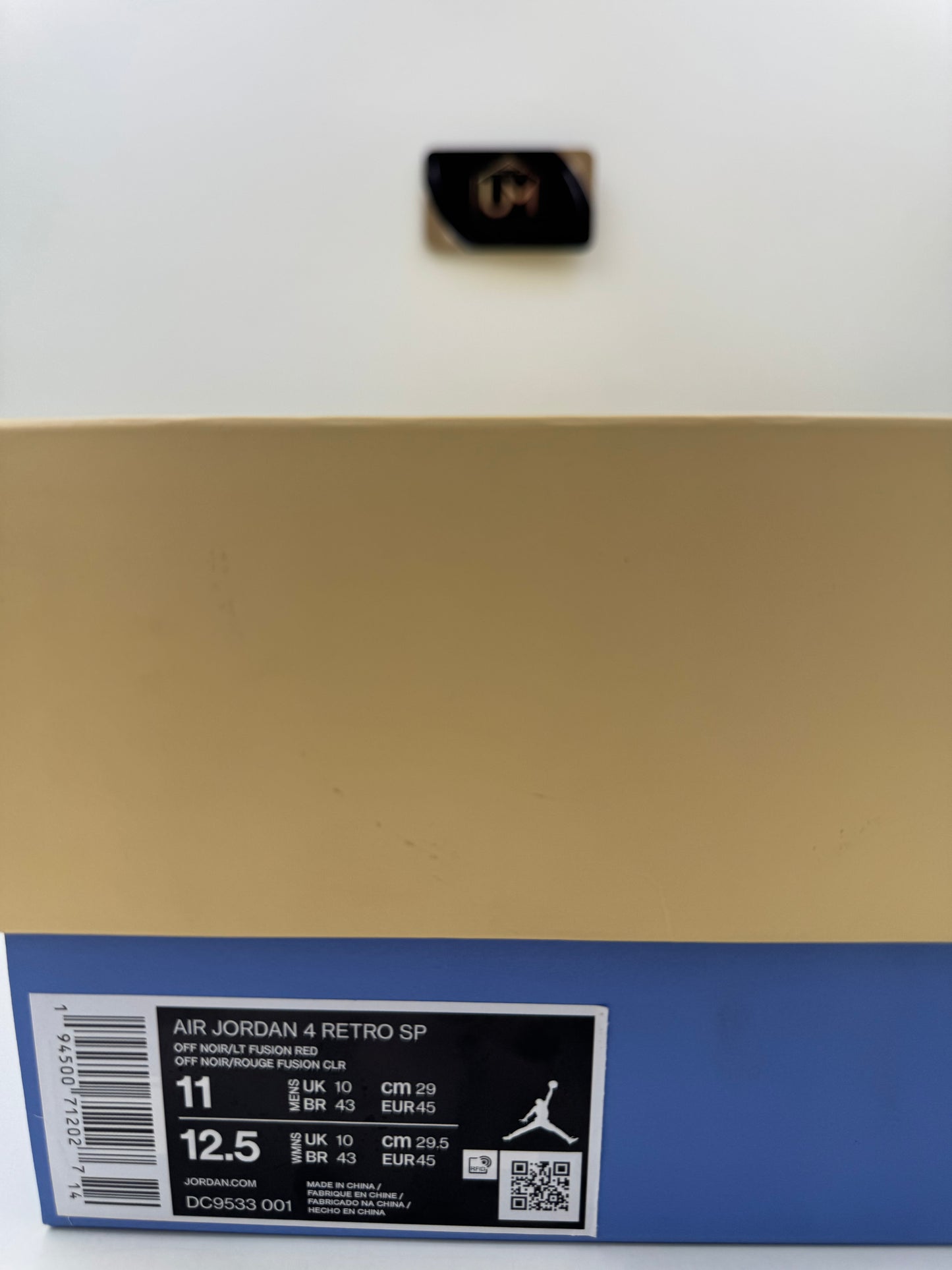 Union LA x Jordan 4 ‘Off Noir’ | Size 11