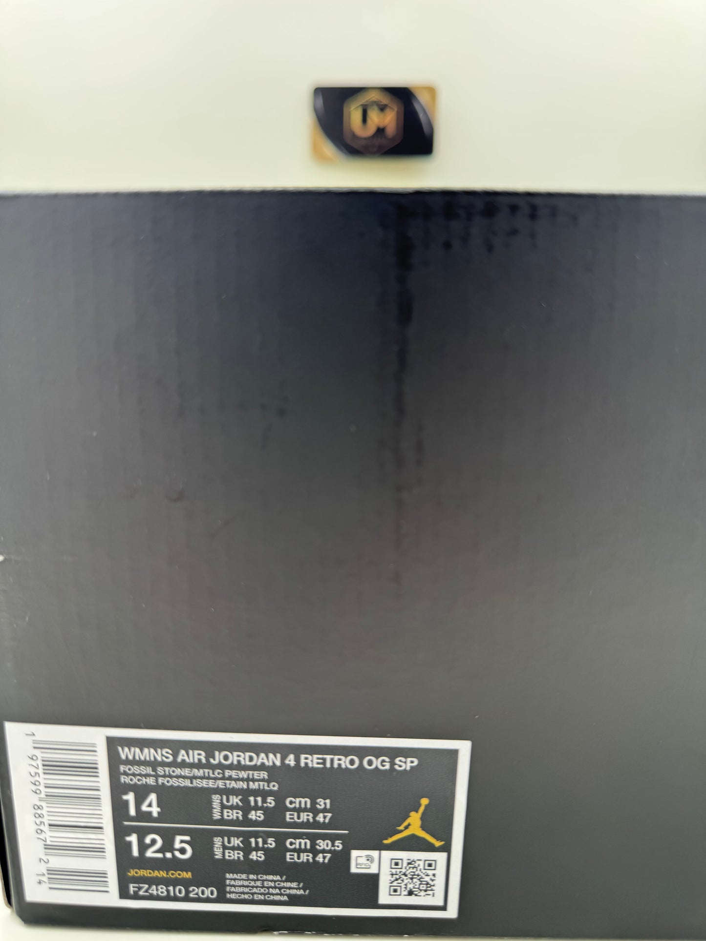 A Ma Maniére x Jordan 4 ‘While You Were Sleeping’ | Size 12.5