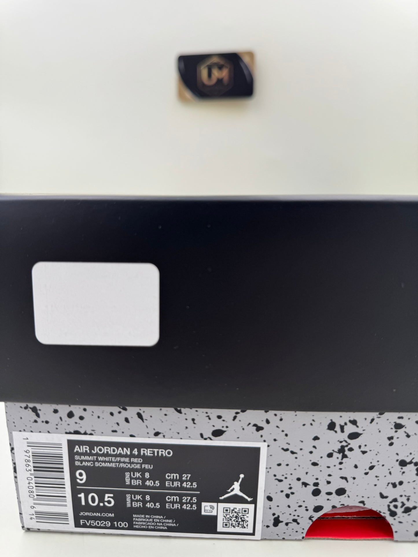 Jordan 4 ‘White Cement’ 2025 | Size 9