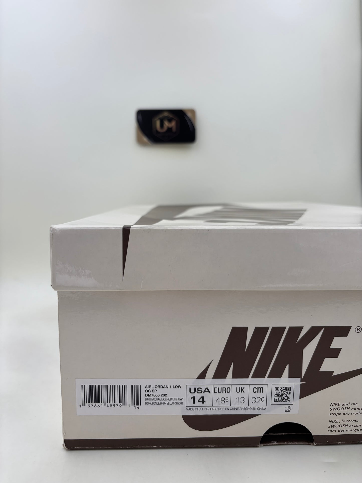 Travis Scott x Jordan 1 Low SP ‘Velvet Brown’ | Size 14