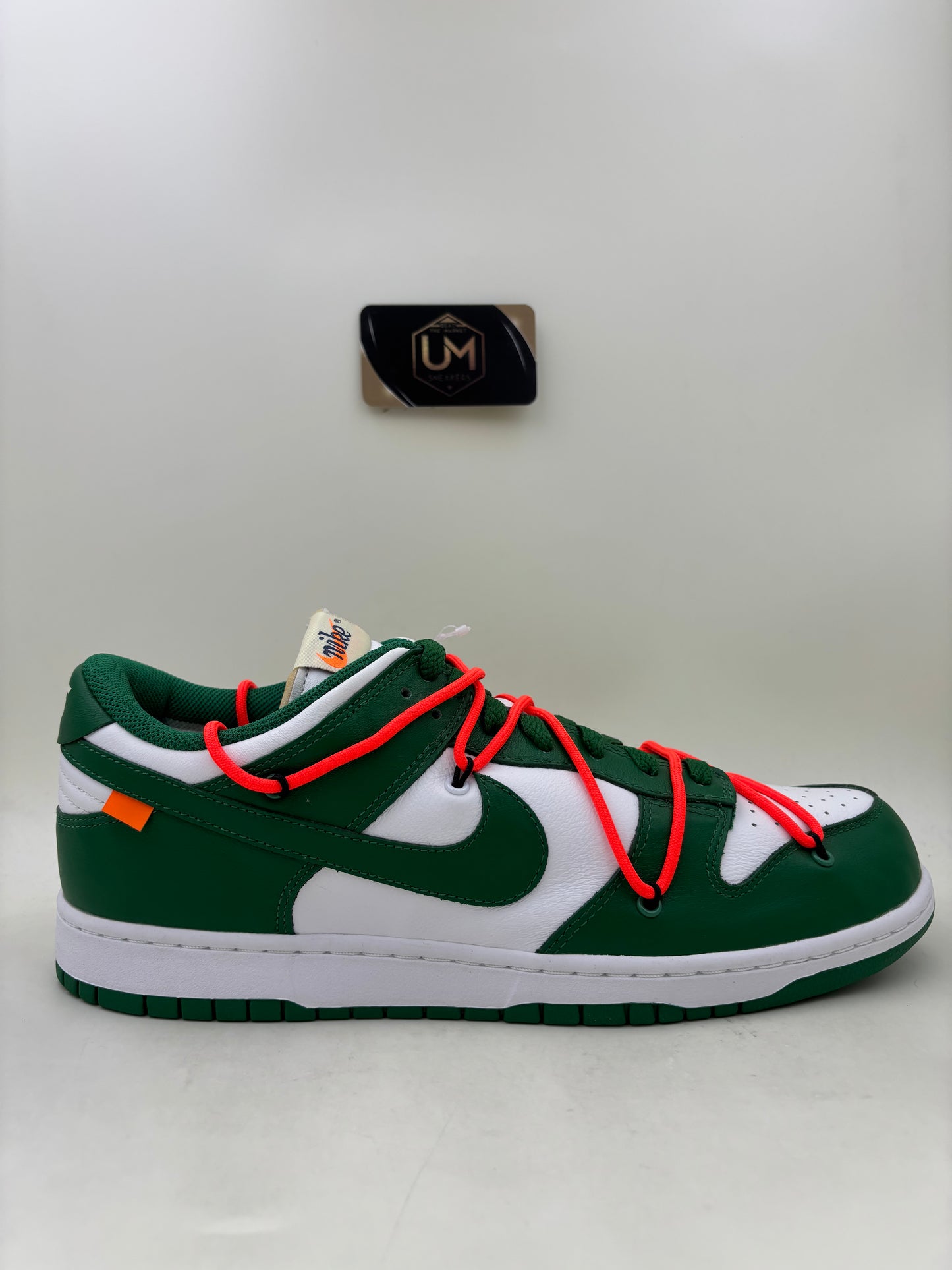 Off-White x Nike Dunk Low ‘Pine Green’ | Size 12