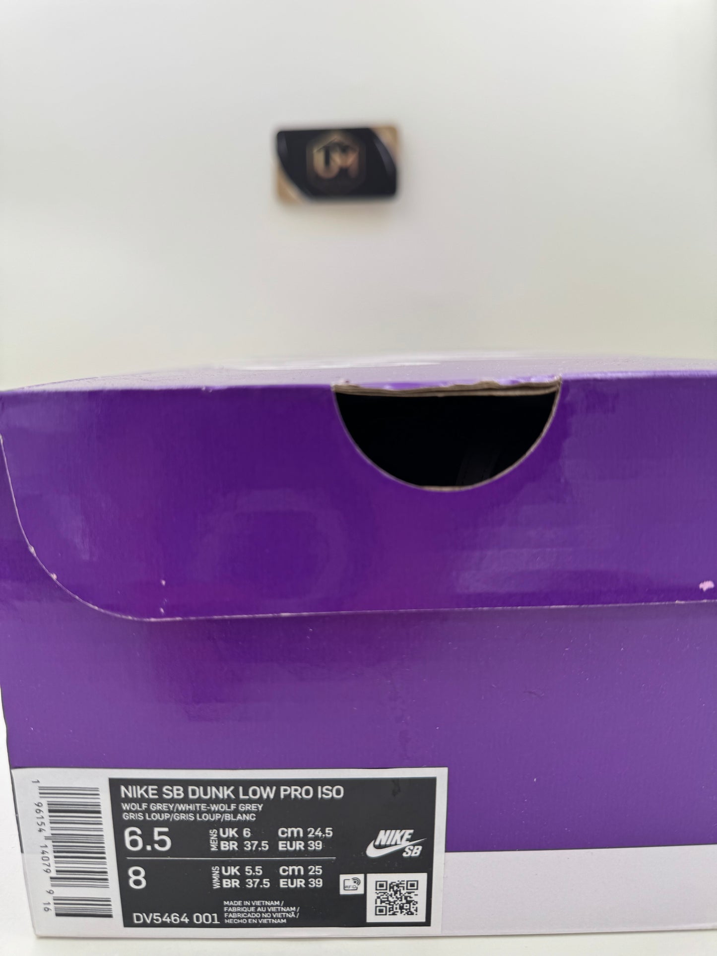 Nike Dunk Low Pro ISO SB 'Wolf Grey Gum' | Size 6.5