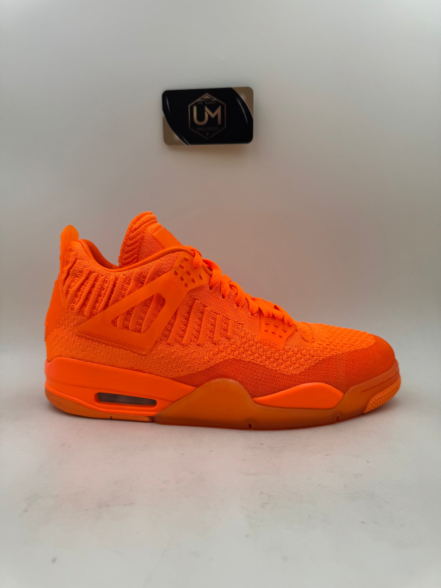 Jordan 4 Flyknit 'Total Orange' | Size 9