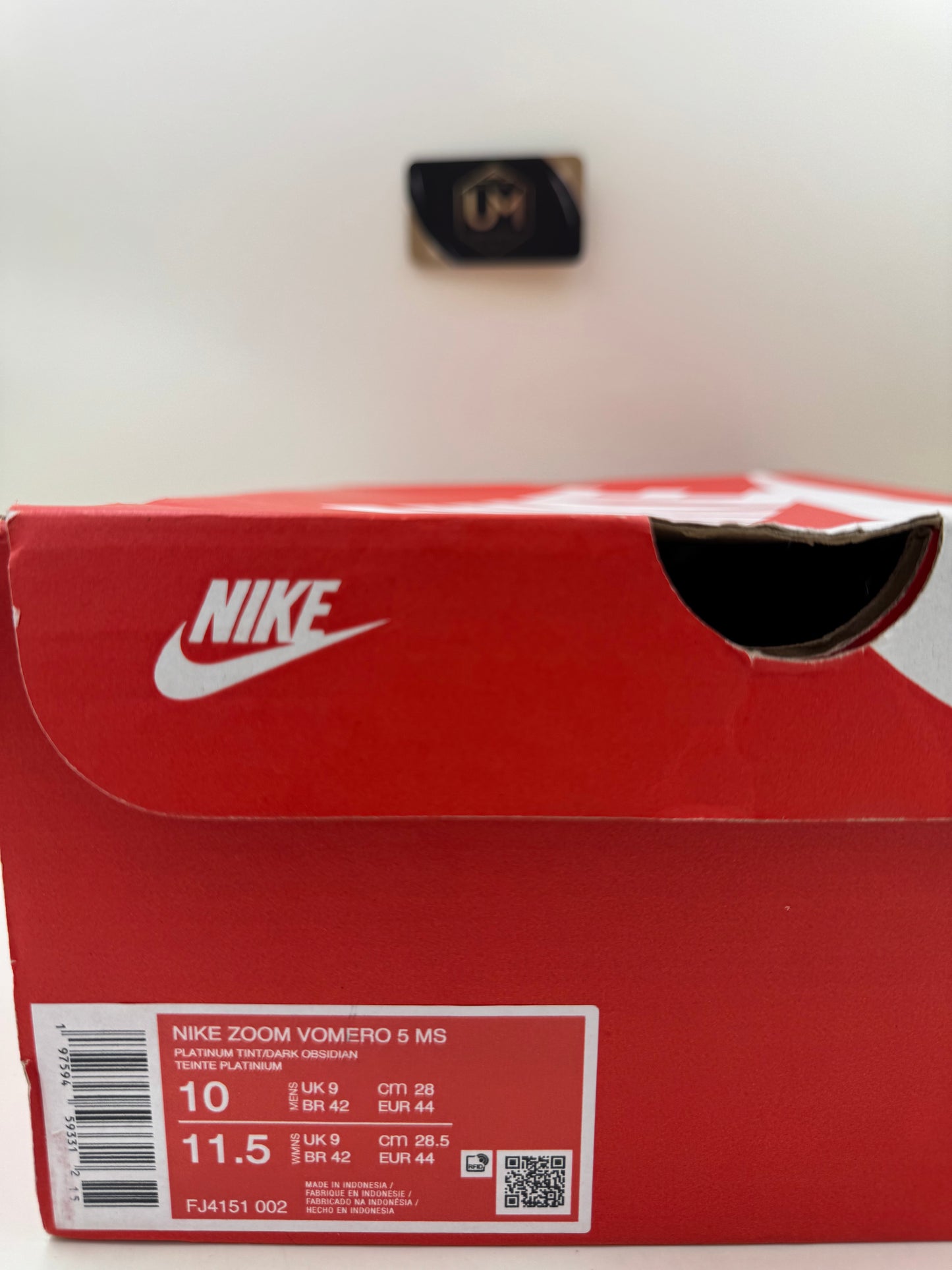 Nike Vomero 5 'Platinum Tint Safety Orange' | Size 10