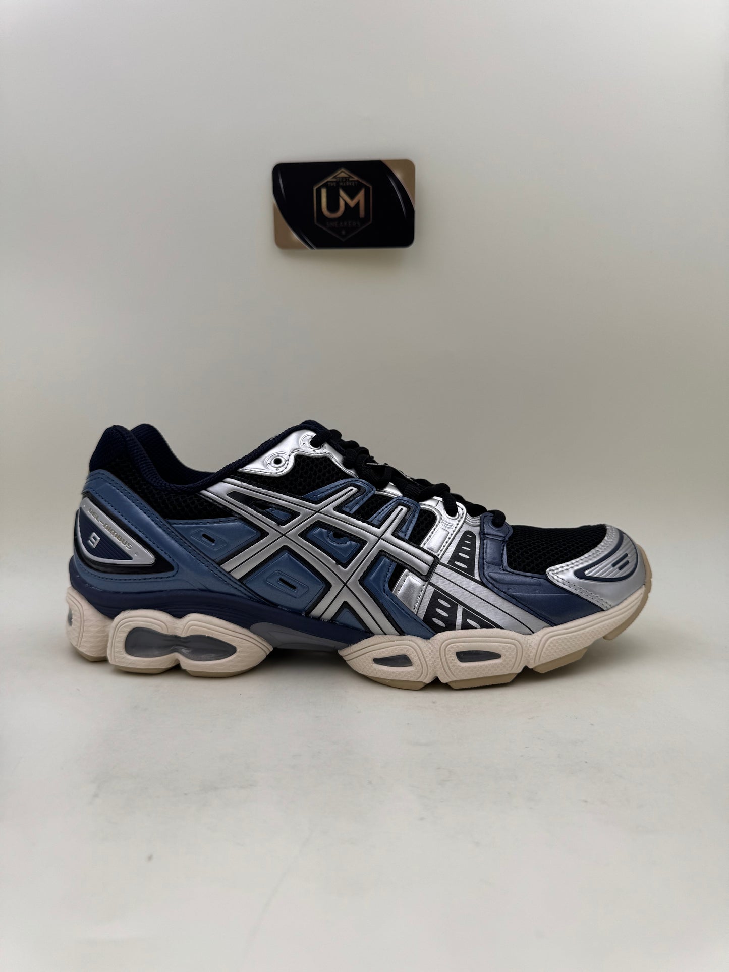 Asics Gel Nimbus 9 ‘Black Pure Silver’ | Size 11