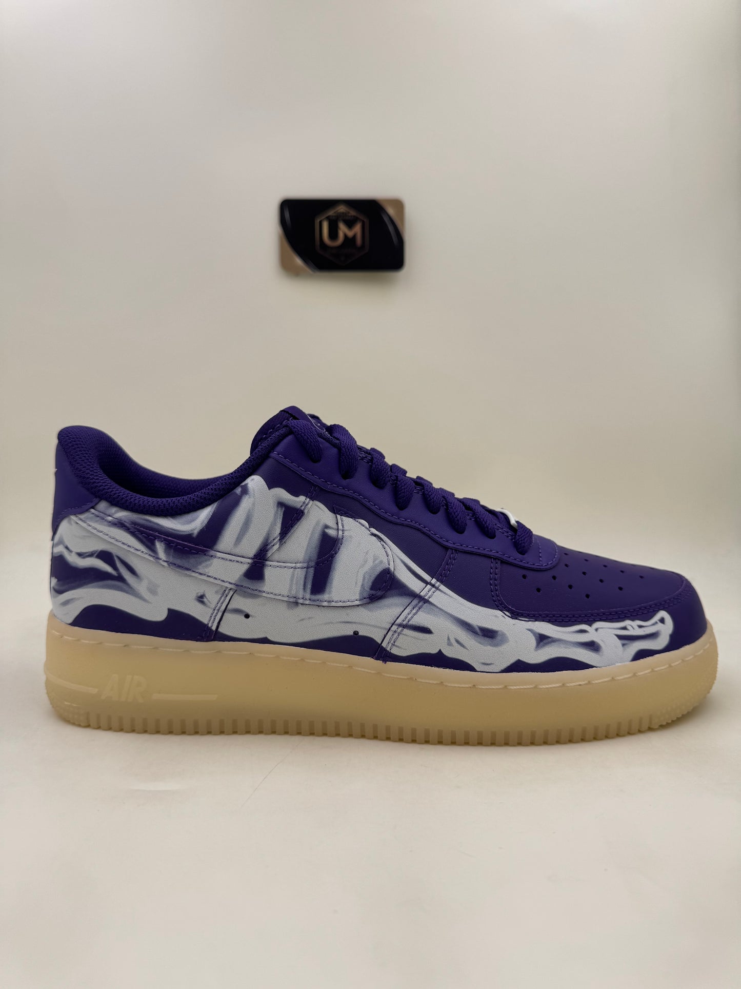 Nike Air Force 1 Low ‘Purple Skeleton’ | Size 9.5