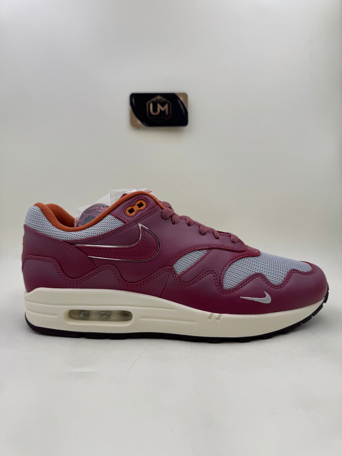 Patta x Nike Air Max 1 ‘Rush Maroon’ | Size 10.5