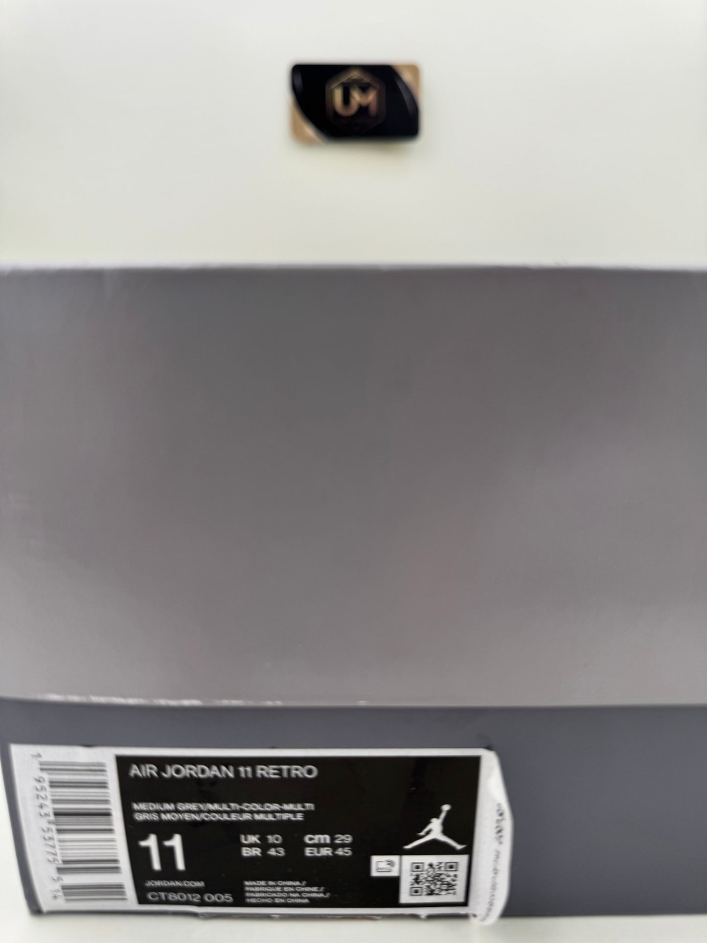 Jordan 11 ‘Cool Grey’ 2021 | Size 11