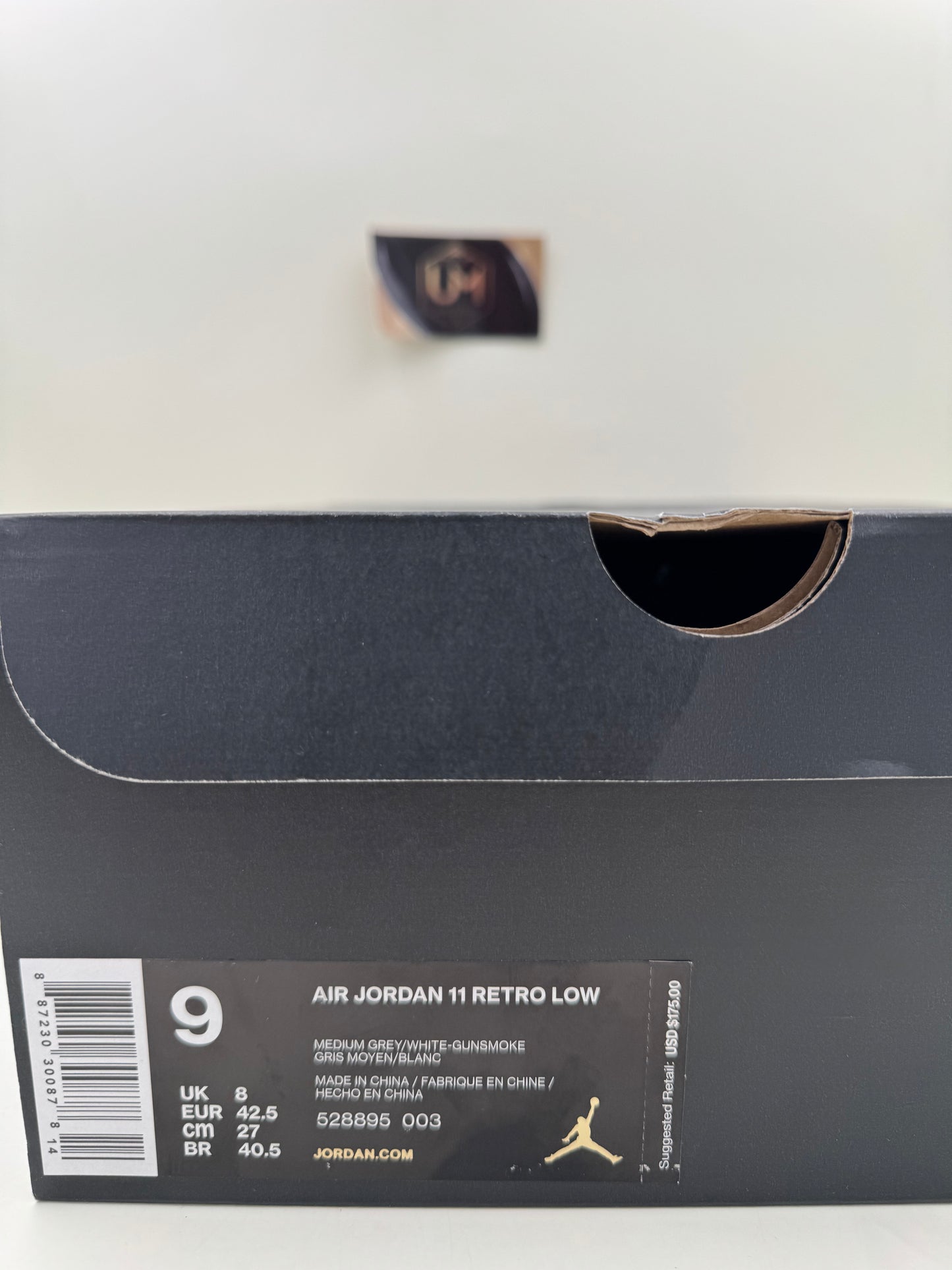 Jordan 11 Low 'Cool Grey' | Size 9
