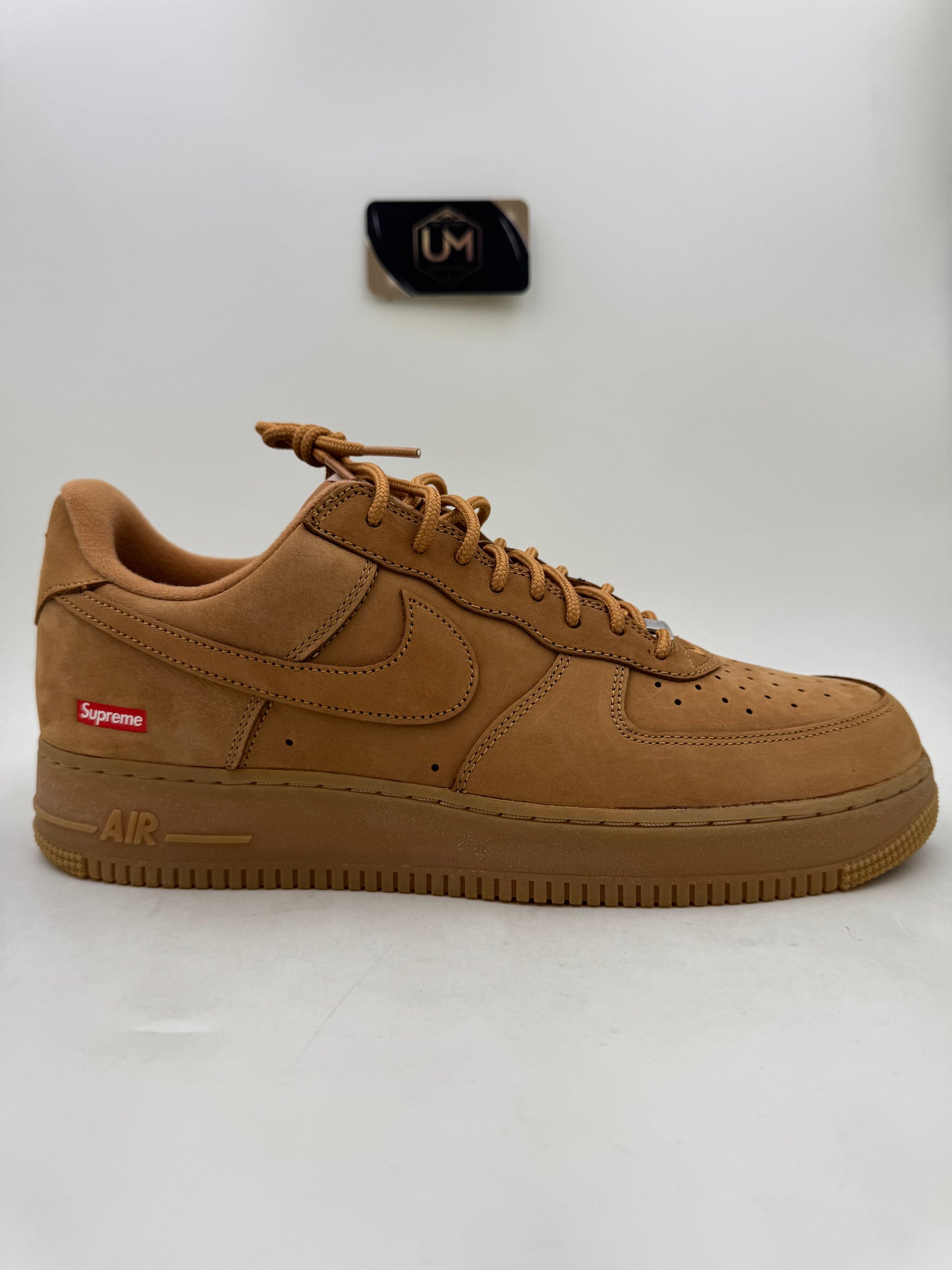 Supreme x Nike Air Force 1 Low SP ‘Box Logo - Wheat’ | Size 11.5
