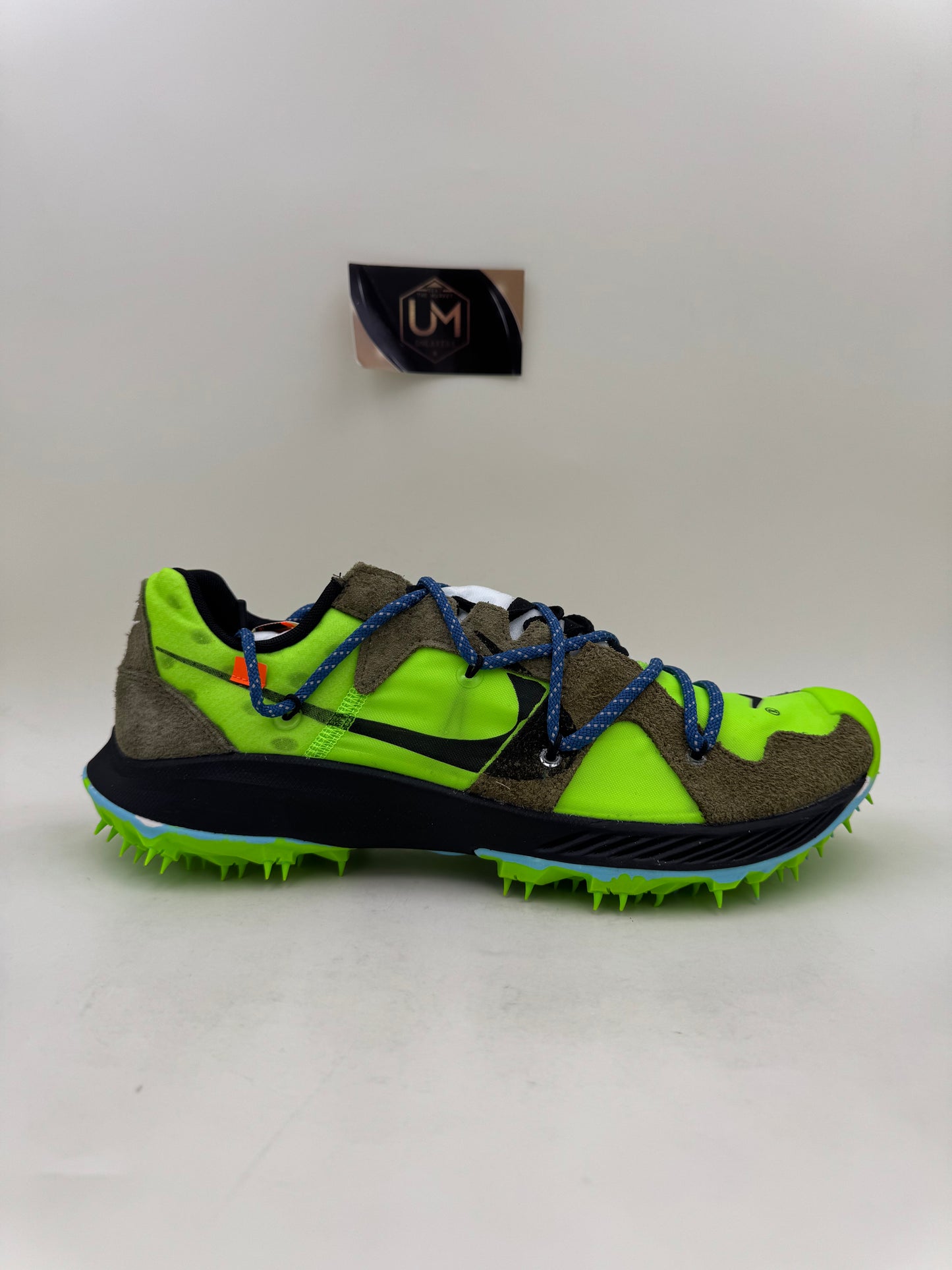 Off-White x Air Zoom Terra Kiger 5 ‘Athlete in Progress - Electric Green’ | Size 11
