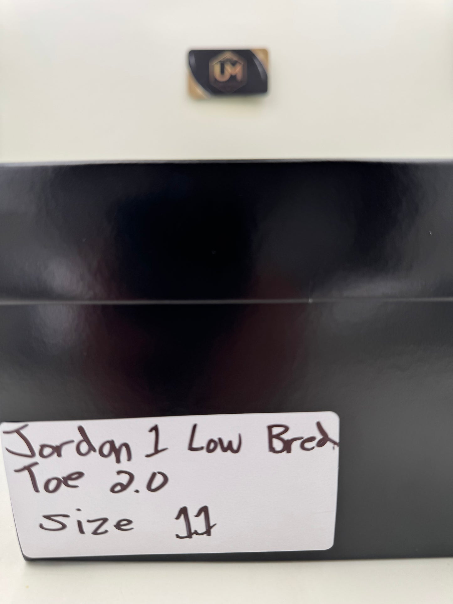 Jordan 1 Low ‘Bred Toe 2.0’ | Size 11