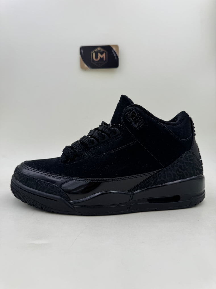 Jordan 3 'Black Cat' 2025