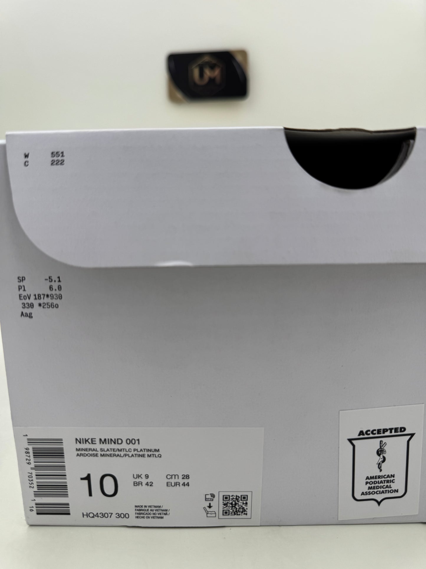 Nike Mind 001 ‘Mineral Slate’ | Size 10
