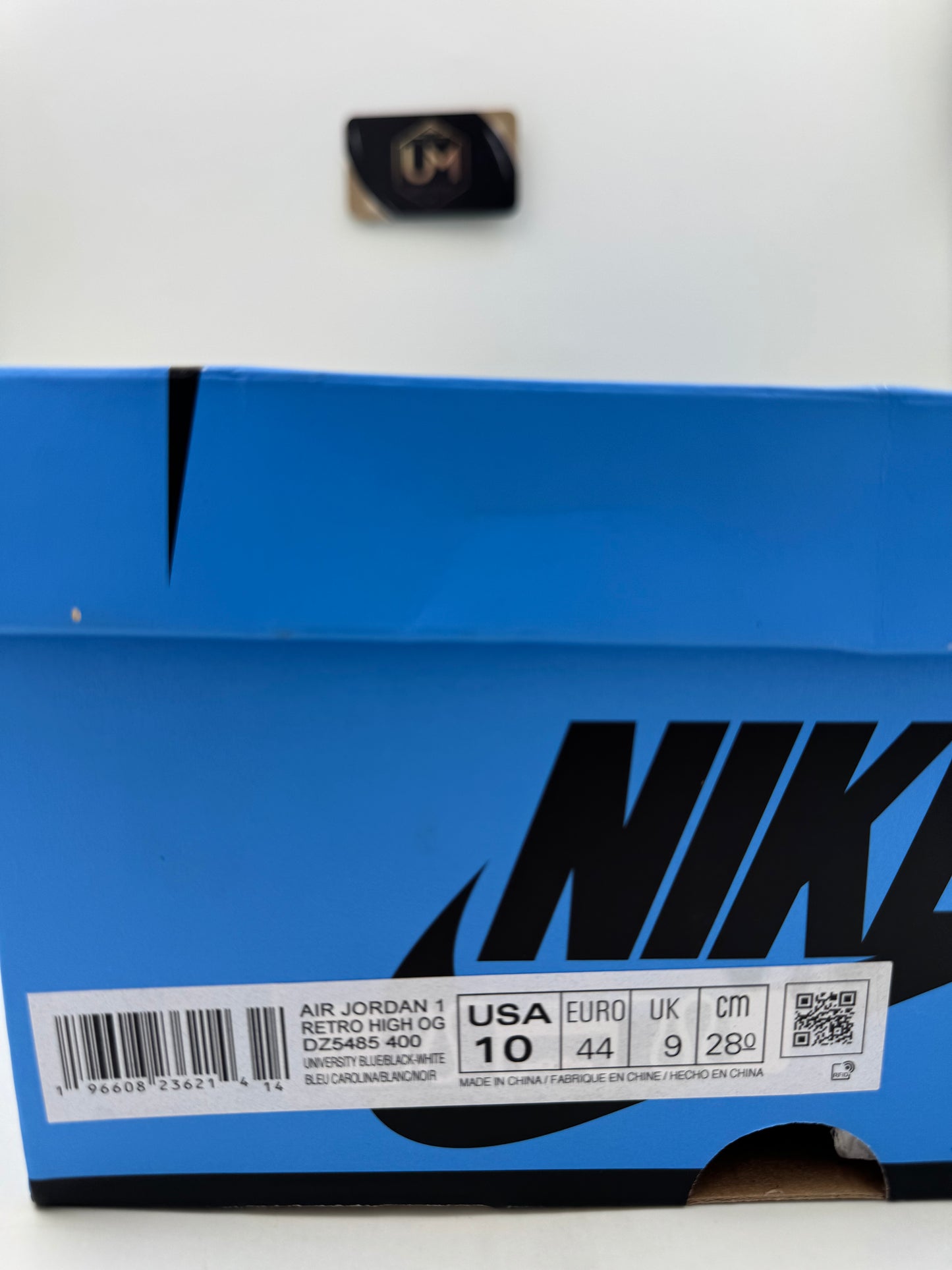 Jordan 1 High ‘UNC Toe’ | Size 10