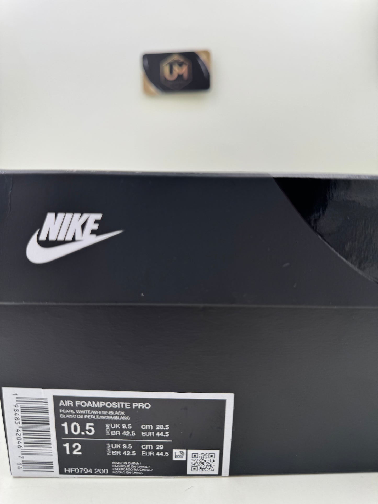 Nike Foamposite Pro ‘Pearl’ 2025 | Size 10.5