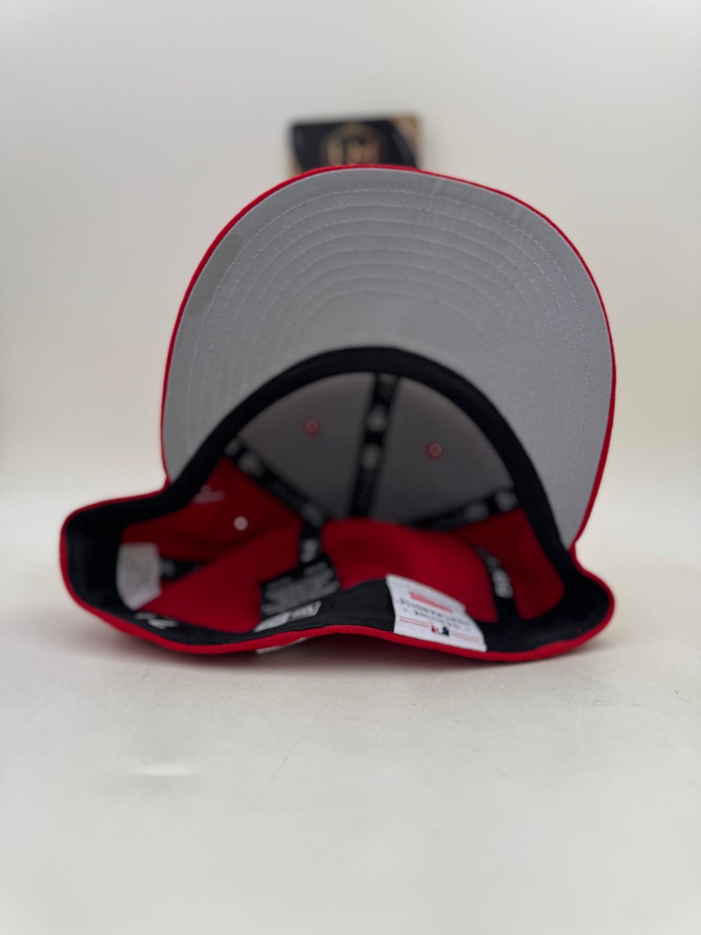 Supreme x MLB Teams Box Logo New Era 'Red - Atlanta' | Size 7 & 3/8th