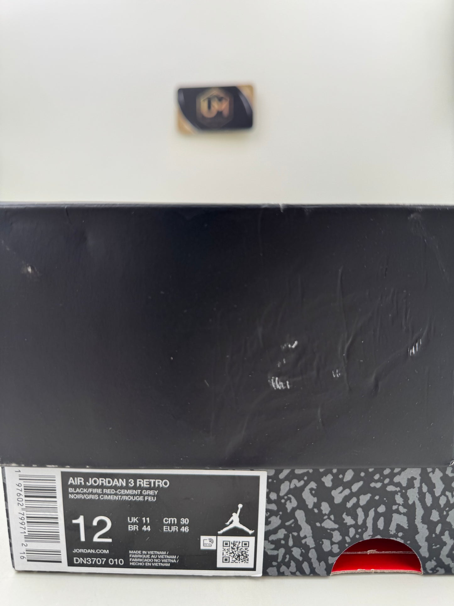 Jordan 3 ‘Black Cement’ 2024 | Size 12