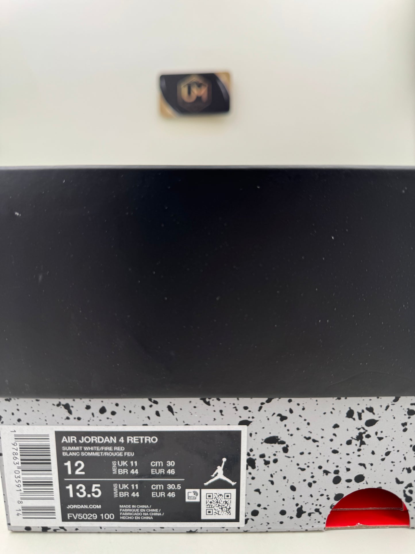 Jordan 4 ‘White Cement’ 2025 | Size 12