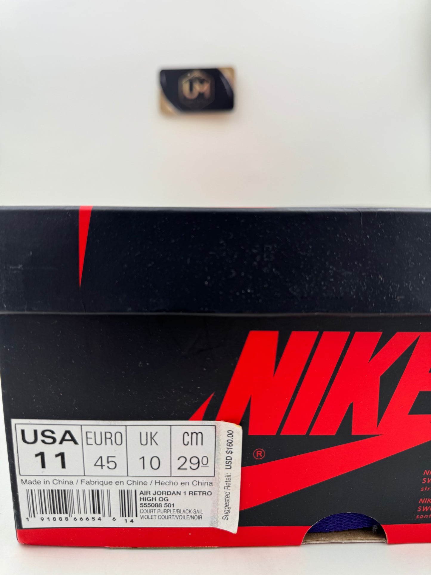Jordan 1 High ‘Court Purple’ | Size 11