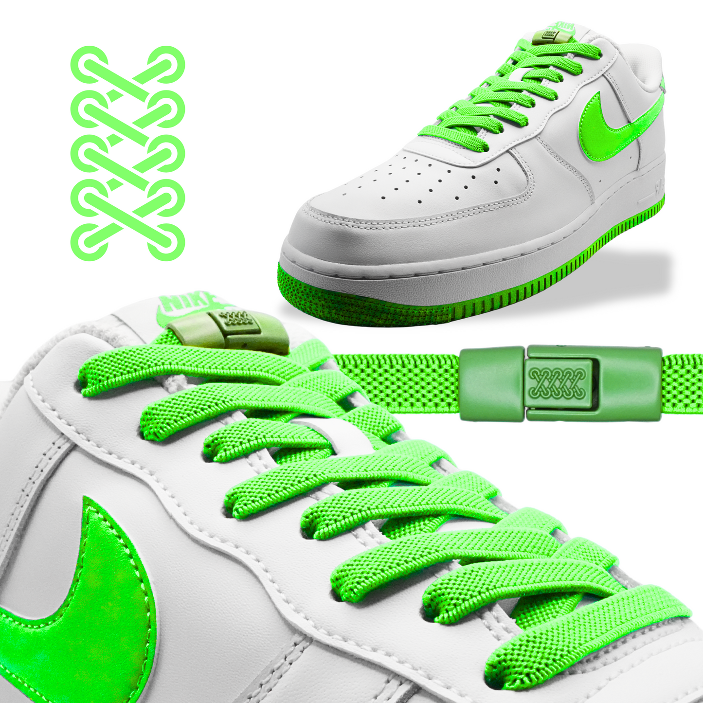 Flat Elastic Shoelaces