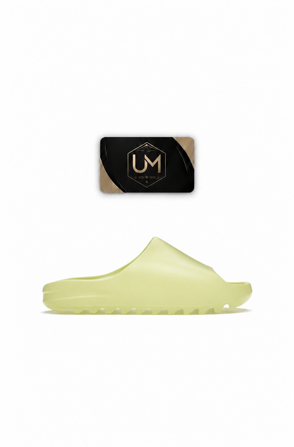 Yeezy Slides 'Green Glow' | Size 5