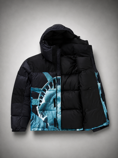 Supreme x The North Face Statue Of Liberty Baltoro Jacket 'Black' | Size S