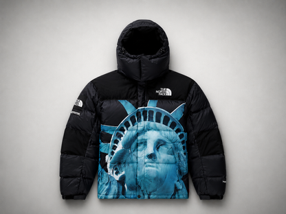Supreme x The North Face Statue Of Liberty Baltoro Jacket 'Black' | Size S