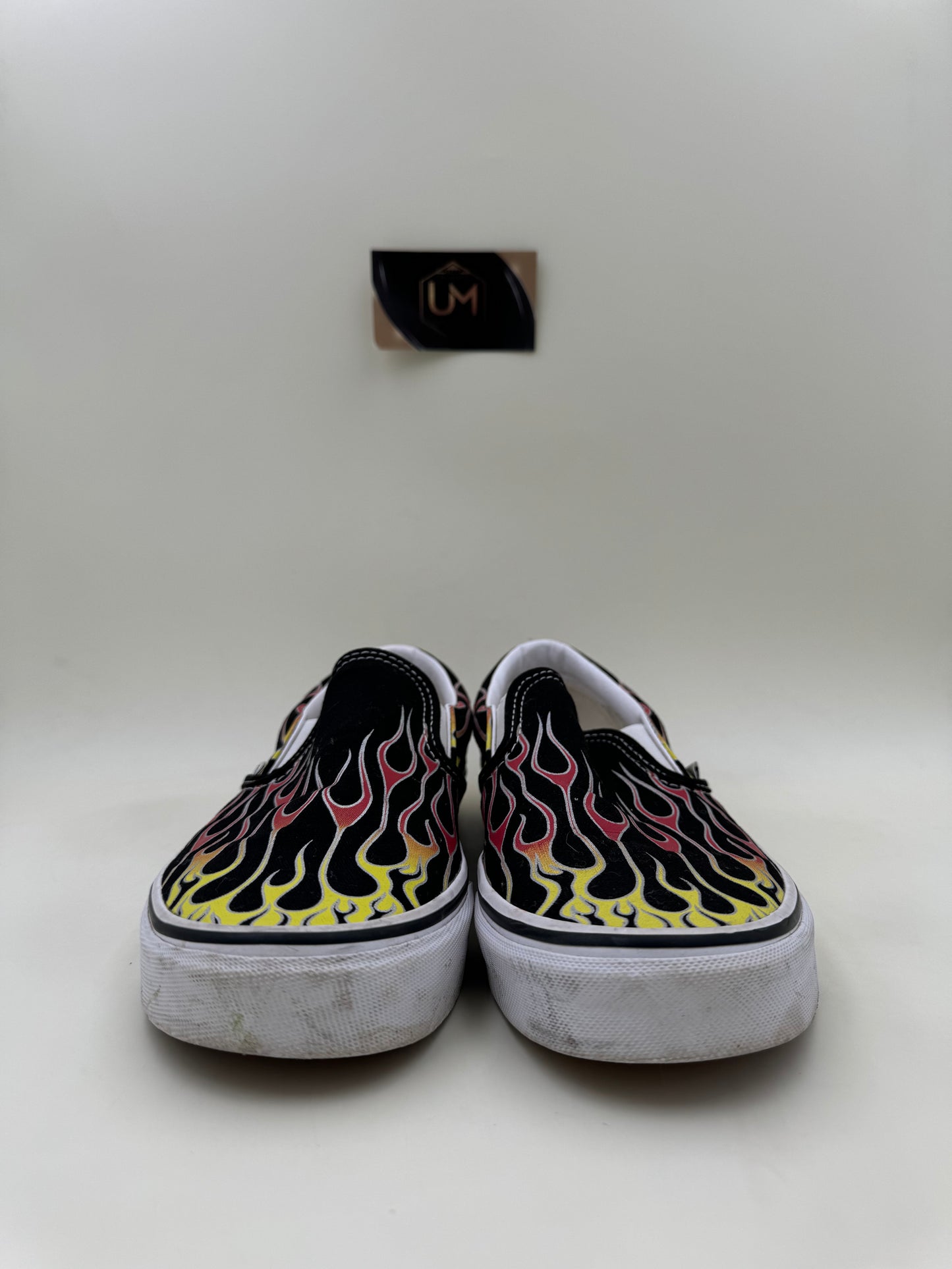 Vans Classic Slip-On 'Mash Up Flames' | Size 9