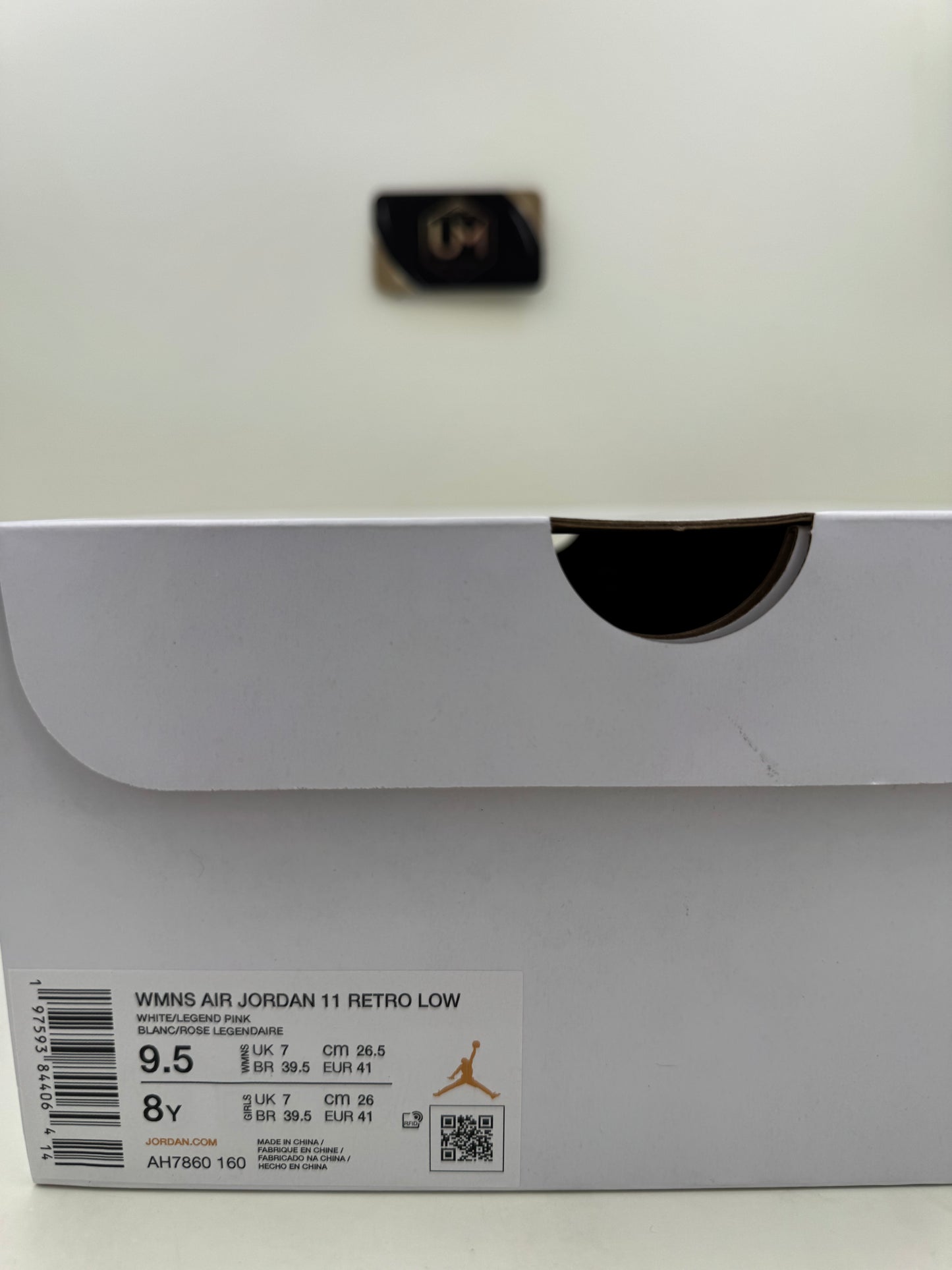 Jordan 11 Low ‘Legend Pink’ | Size 8Y