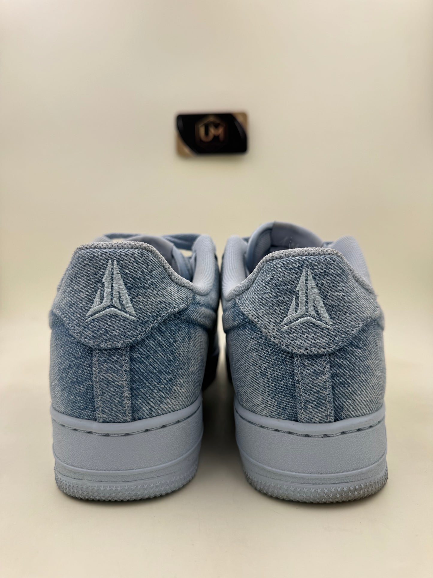 Nike x Ja Morant x Air Force 1 ‘Denim Light Armory Blue’ | Size 10