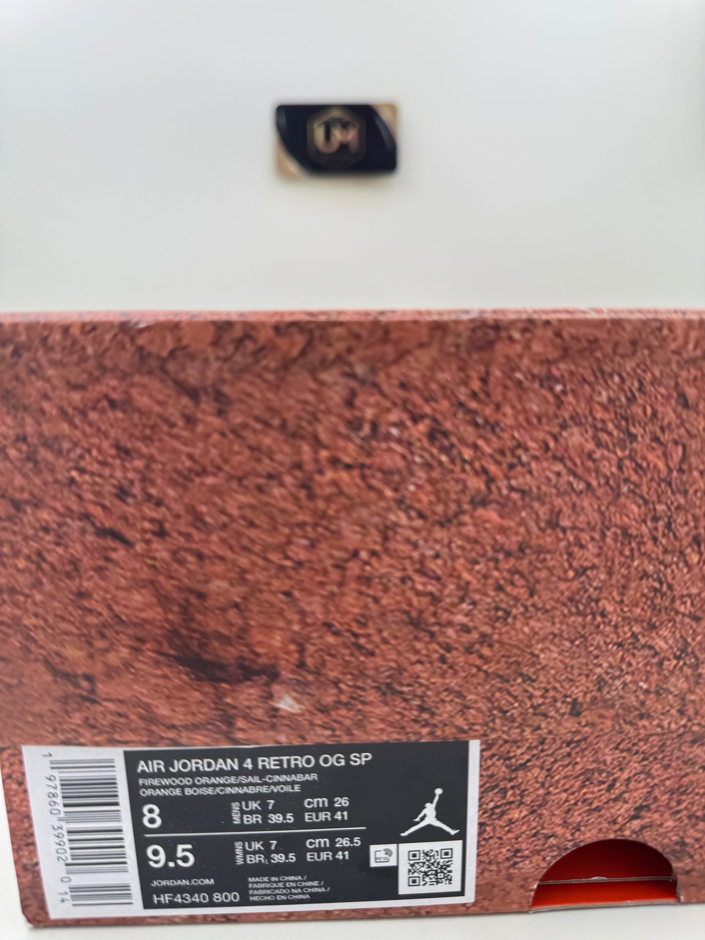 Nigel Sylvester x Jordan 4 SP ‘Brick By Brick’ | Size 8