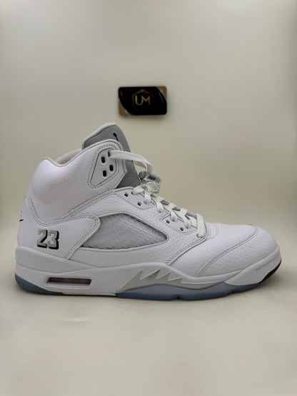 Jordan 5 ‘White Metallic’ 2026 | Size 10.5
