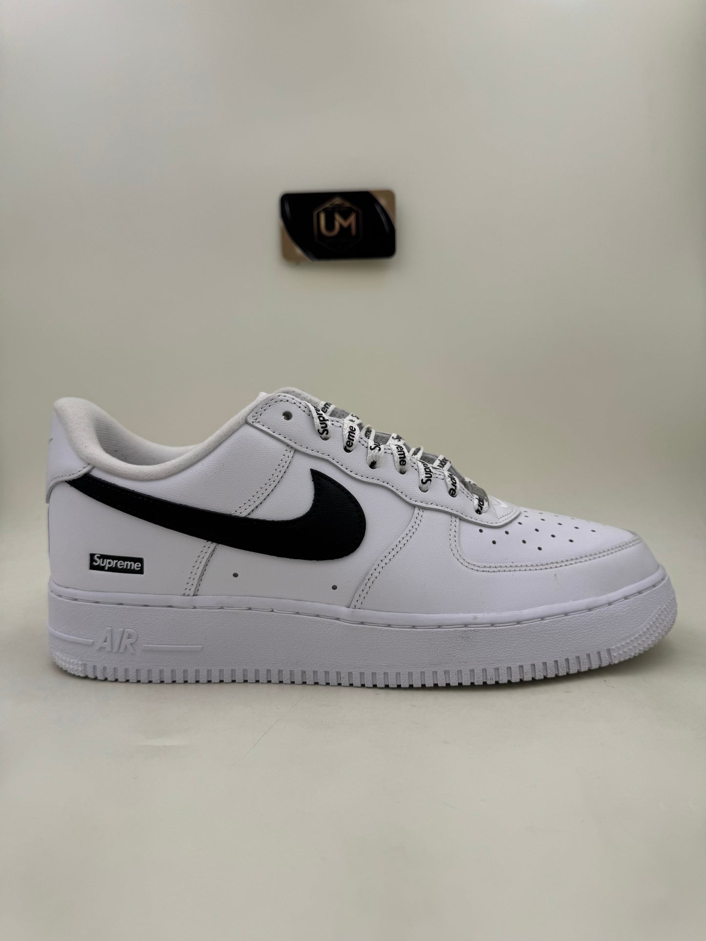 Supreme x Nike Air Force 1 Low ‘Box Logo - White Black’ | Size 10.5