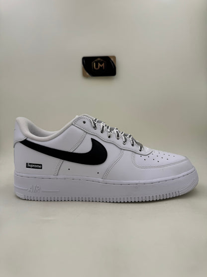 Supreme x Nike Air Force 1 Low ‘Box Logo - White Black’ | Size 10.5