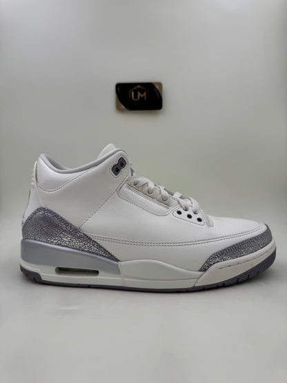 Jordan 3 ‘Sail Metallic Silver’ | Size 11W