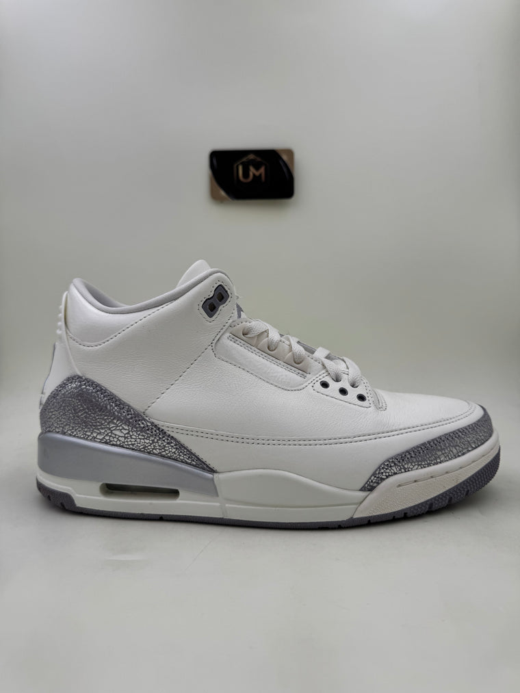 Jordan 3 ‘Sail Metallic Silver’