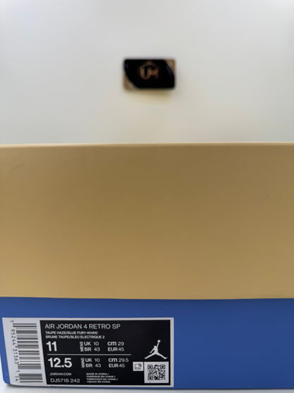 Union LA x Jordan 4 'Taupe Haze' | Size 11