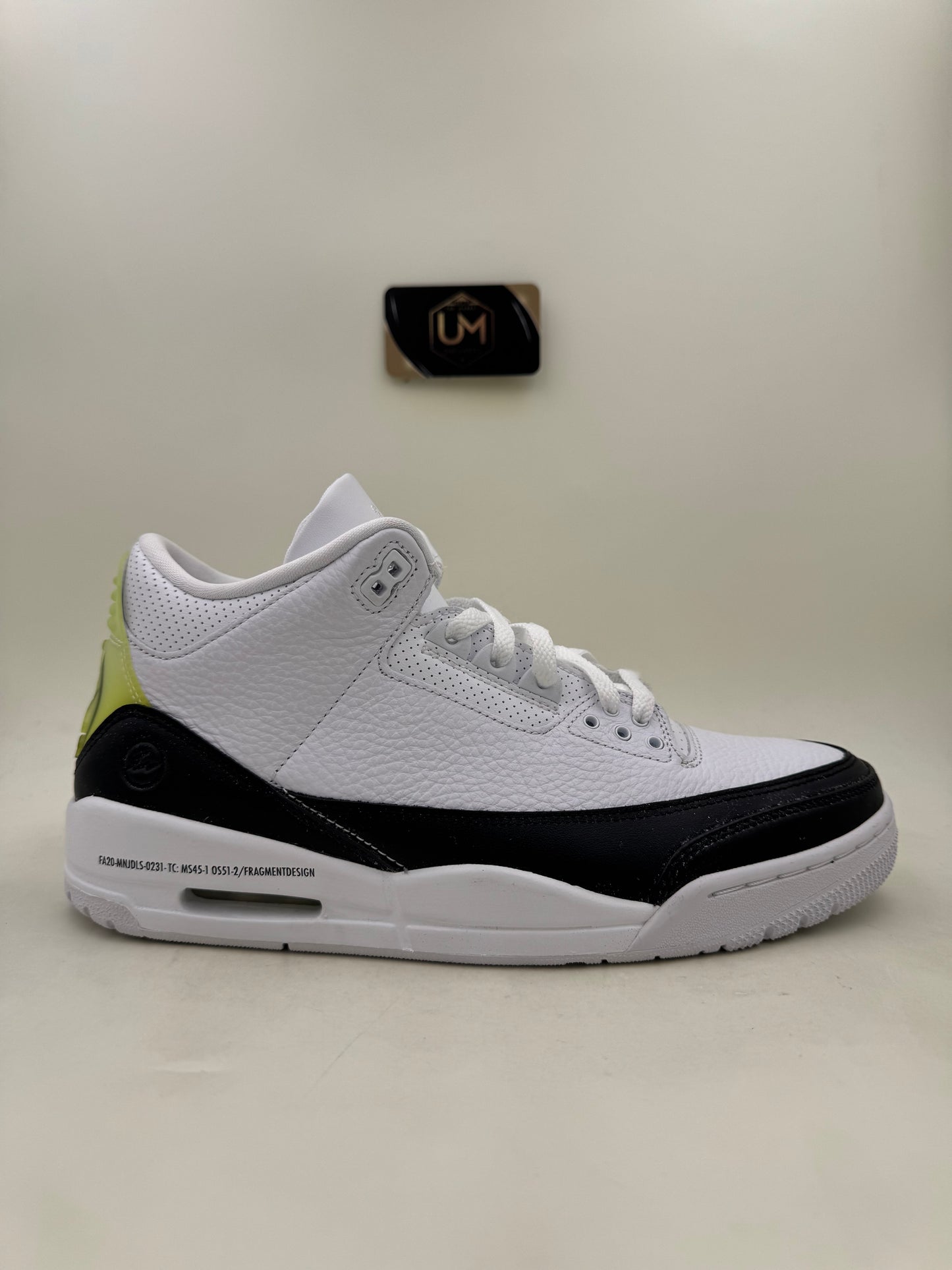 Fragment Design x Jordan 3 SP ‘White’ | Size 12.5